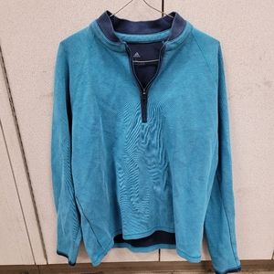 Mens Adidas Teal Color Pullover Size Large